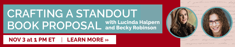 Crafting a Standout Book Proposal with Lucinda Halpern